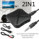 Wireless 5.0 Wireless Audio Aux Transmitter and Receiver 2 IN 1 3.5mm Adapter