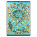 DIY Mandala Special Shaped Diamond Painting 50 Pages Sketchbook A5 Notebook