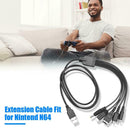 5 in 1 USB Charger Cable Fit for Nintend NEW 3DS XL NDS Lite NDSI LL WII U