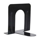 1Pair New Non-Skid Bookends Solid Metal 12 cm High 2 Z7W3 U Metal Q0E1 P9A7