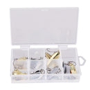 31pcs Metal Artificial Sequins Fishing Lure Hard Bait 132g with Single Hook