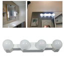 Hollywood Make Up Mirror Lights 4 Led Vanity Dressing Table Bathroom Bulbs USB
