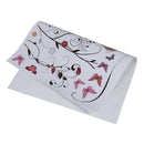 Butterfly flower fairy pattern bedroom living room background Wall Stickers