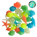 10Pcs/Bag Aquarium Glow In The Dark Small Stone Fish Landscape Kits! Decor U5T2