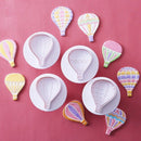 Hot Air Balloon 4 Suit Spring Press Three-Dimensional Biscuits Cut Mold Bak W7H3