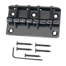 4 String Electric Guitar Saddles Bridge Tailpiece with Screws Wrench Set Bass