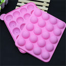 20 Sticks Cake   Mould Silicone Lollipop Chocolate Mold Baking Tray Tool ME