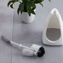 Housekeeping Cleaning Toilet Brush Toilet Bathroom White Seat Toilet Cleani