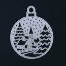 Metal Cutting Dies Stencils for DIY Scrapbook Photo Album Snow House Frame