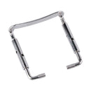 4pcs Violin Chin Rest Chinrest Plated Clamp Screw Nickel For 3/4 4/4 Violin A