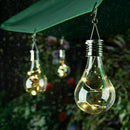 5 LED Waterproof Solar Rotatable Garden Camping Hanging Lamp Light Bulbs Be C8J1