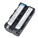 2 Pcs Np-F550 Battery And Lcd Dual Battery Usb Charger For Sony Np-F550 Bat