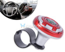 2in1 Car Wheel Steering Spinner power handle ball Knob With Navigation Compass