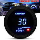 2" 52mm Car Digital LED Display -14-30 PSI Turbo Boost Sensor Gauge w/ U8L1