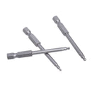 7pcs Magnetic S2 Steel Ball End Hexagon Head Hex Screwdriver Bits Drill Set