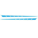 1 Pair Universal Racing Stripes Car Graphic Stickers Auto Body Side Door Decals