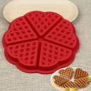 Silicone Waffles Pan Cake Baking Baked Muffin Cake Chocolate Mold Mould Tr HRL