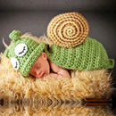 Cute Baby Boys Girls Snail Pattern Handmade Knitted Clothes Kids Photo Prop