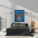 Christmas Sheep Diamond Painting 5D DIY Full Round Drill Wall Arts (B2479)