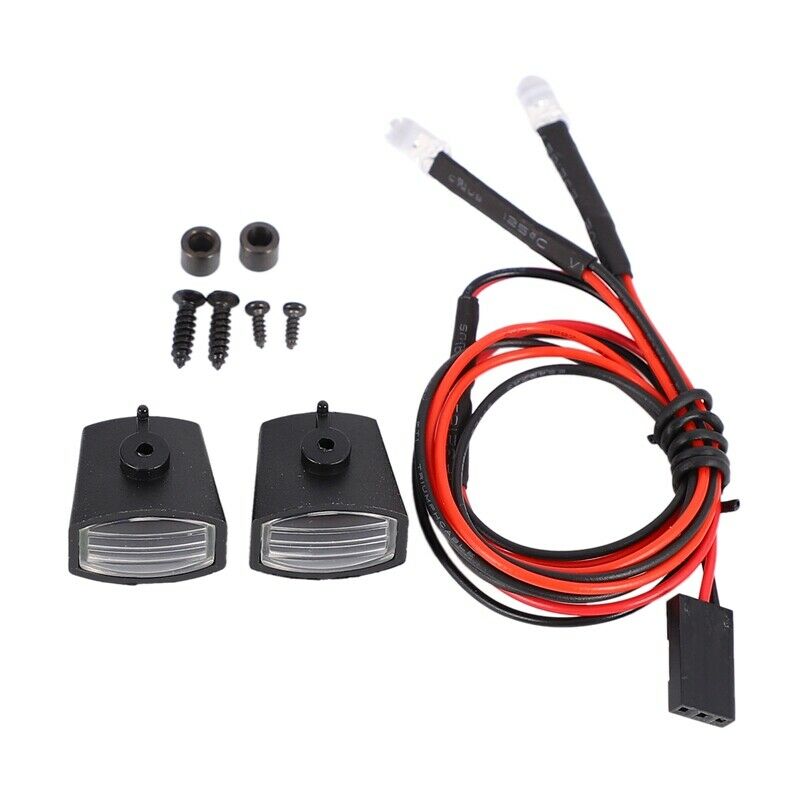 FZ0025 5V LED Light Kit for RC 1:10 Simulation Climbing Car Square White HeaH5X3