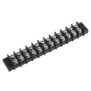 Terminal Block 30A 12 Circuit Marine AC DC Nickel-Plated Brass Boat