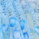 Floral Tulle Voile Door Window Curtain Drape Panel Sheer Scarf Valances Divider&