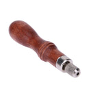 DIY Leather Handle 4 in 1 Stitching Lacing Scratch Awl Tool Hardwood Handle