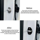 4Pcs Door Latch Lock Cover Interior Accessories Stainless Steel Cover Pack
