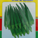 Okra Seeds Health Vegetable Seeds Organic Green Vegetable Seeds for planting.LJ