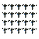 20 Pieces Outdoor Automatic Garden Water Sprinklers, 360 Degree Rotating Sprayer