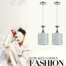 Hanging Lamp Iron Ceiling Light Dining Room Chandelier Decor V0S9