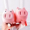 Cute Pig Silicone Pen Bag Pencil Case Coin Purse Wallet Pouch School Suppli G8N5