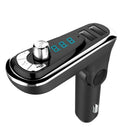Wireless Bluetooth FM Transmitter Hands-free Car Kit Dual USB Car Charger R
