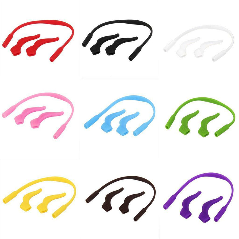 Kids Silicone Band Strap+ Ear Hooks for Glasses Eyeglass sunglasses Purple