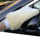Double-sided Faux Wool Car Washing Glove Thickened Cleaning Waxing Mitt