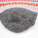 1 Pair Womens Thicken Warm Socks Boho Winter Mid High Retro Socks Random Color