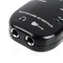 Guitar USB Interface Link Cable Recording System Instrument Device PC Computer