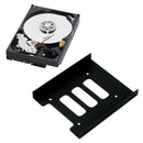 2.5" To 3.5" SSD HDD Metal Adapter Mounting Bracket Hard Drive Holder For PC 3C