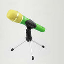 Adjustable Mini Tripod Desktop Table Microphone Stand Holder & Mic Clip Durable