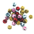 30pc Sexy Leopard Print Fluffy Ball Pom Pom Ball Jewelry Making Supply Charm