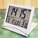 Multi-Function Folding Travel Clock Weather Calendar Temperature Countdown QNZ
