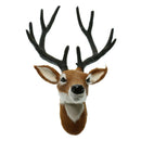 2ps cAnimal Wall Decor Creative Home Accessories Deer Head Statues Sculpture