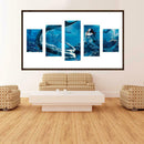 Mermaid 5D DIY Full Drill Diamond Painting 5-pictures Combination Craft Kit