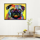 5D DIY Diamond Painting Kits Animal Full Round Drill Picture (B2514 Dog)