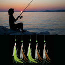 5pcs HOOKS hokki rigs Mackerel Cod Rigs/Feather Sea Fishing N4C2