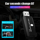 Wireless Bluetooth 5.0 Audio Receiver Transmitter AUX 3.5mm USB AUX Adapter
