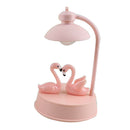 Flamingo Music Decor Night Light Table Lamp Birthday Gift 15x9.5CM-B