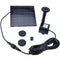 Solar Panel Power Water Pumps For Fountain Pool Pond Garden Plant Aquarium