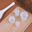 4Pcs/set Dental flexible silicone mixing cup dental silicone rubbermixingbowl M&