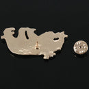 Polar Bear Shape Christmas Brooch Pin Gift Y9Y7
